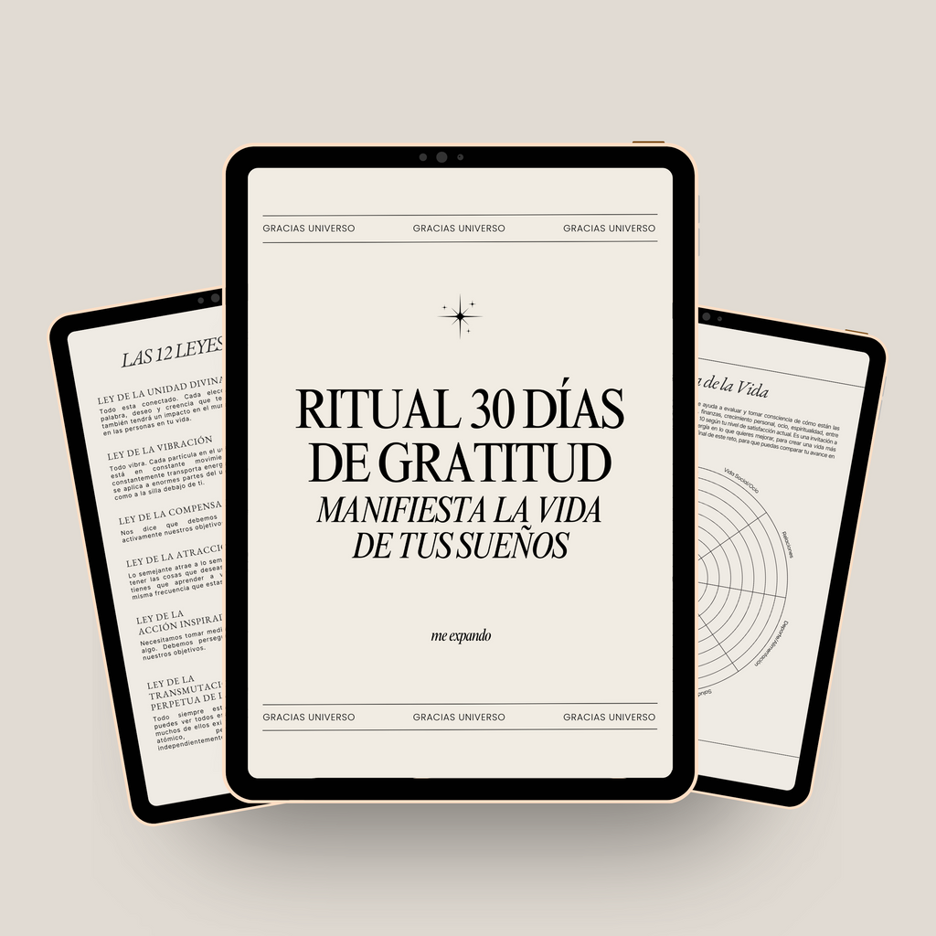 Ritual 30 días Gratitud y Manifestación 🪽